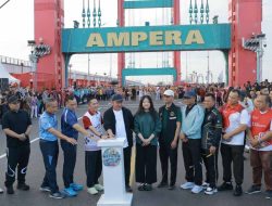 Car Free Day Jembatan Ampera Resmi Diresmikan di Palembang