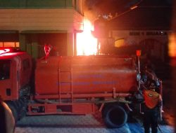 Korsleting Listrik, Kantin MIN 1 Muara Enim Ludes Terbakar