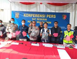 Polres Muara Enim Ungkap Tambang Ilegal di IUP PTBA, 11 Tersangka dan 52 Ton Batu Bara Diamankan