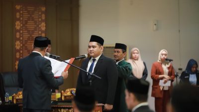 Djody Nugraha Resmi Ucap Sumpah Janji Anggota DPRD Palembang