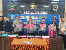 Polres Muara Enim Ungkap Kasus Karhutla, Amankan Pelaku Pembakaran 5 Hektare Lahan 